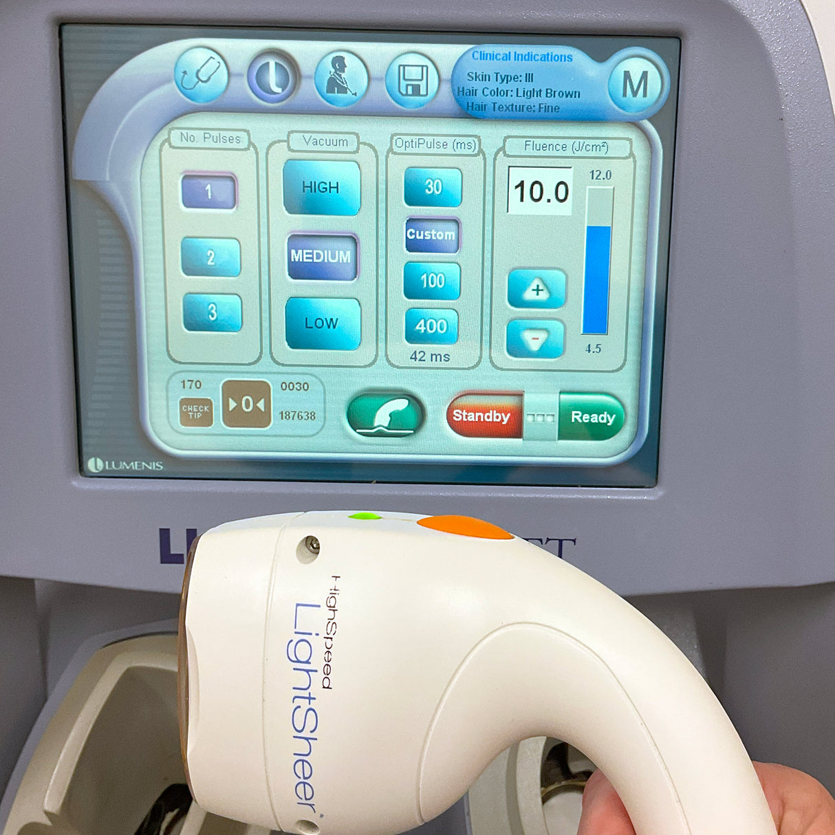 2009 Lumenis Lightsheer Duet AS IS SEE NOTES