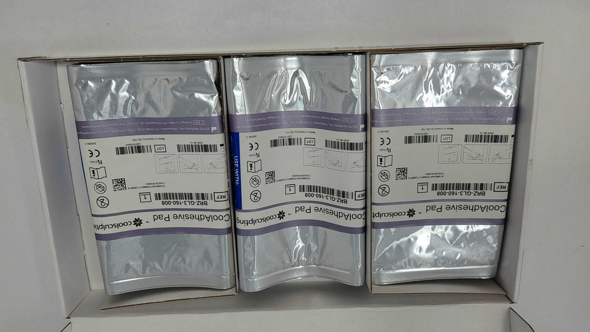 Coolsculpting CoolAdhesive Pad Box of 8