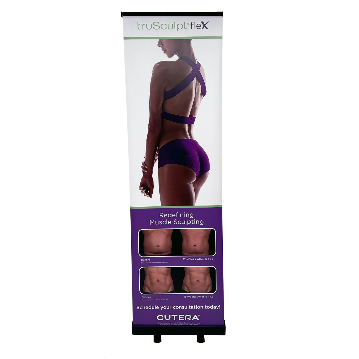 Trusculpt Flex "Redefining Body Sculpting" Retractable Banner