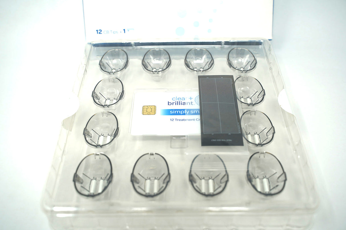 Clear & Brilliant Standard Tips Box/12 - NEW