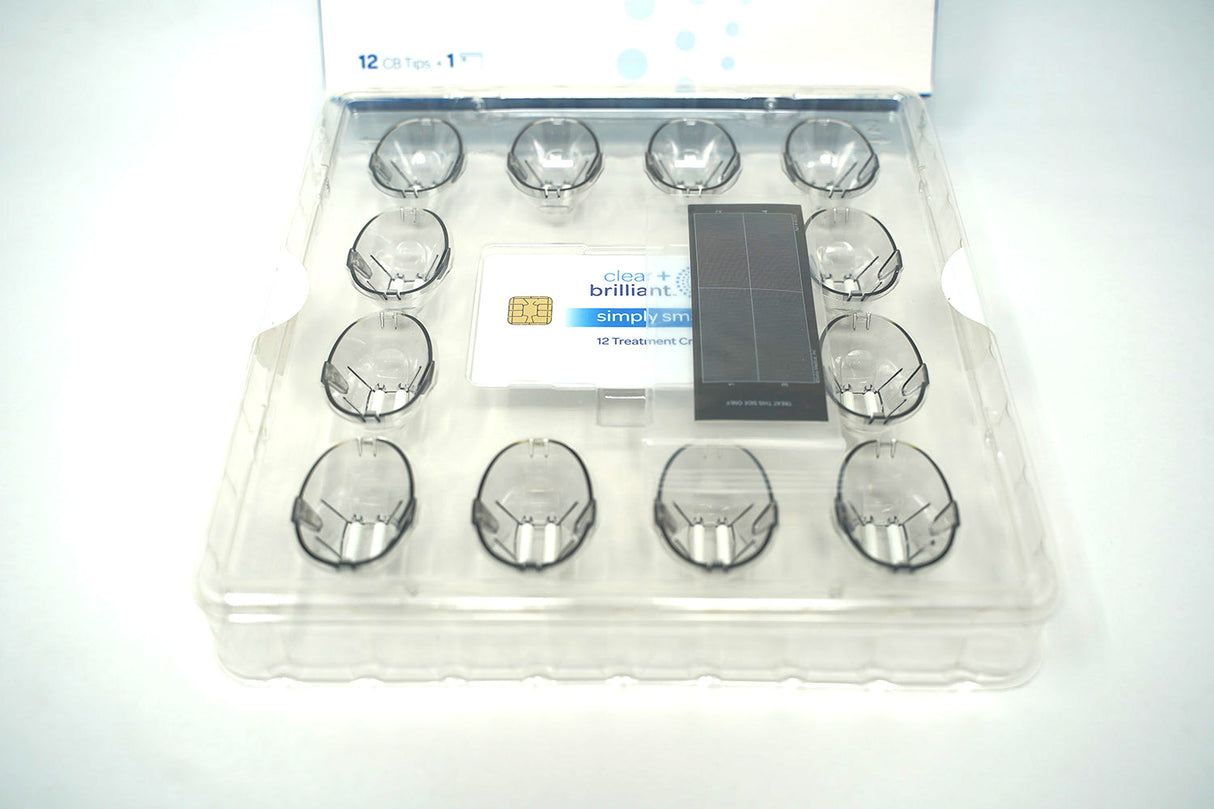 Clear & Brilliant Standard Tips Box/12 - NEW