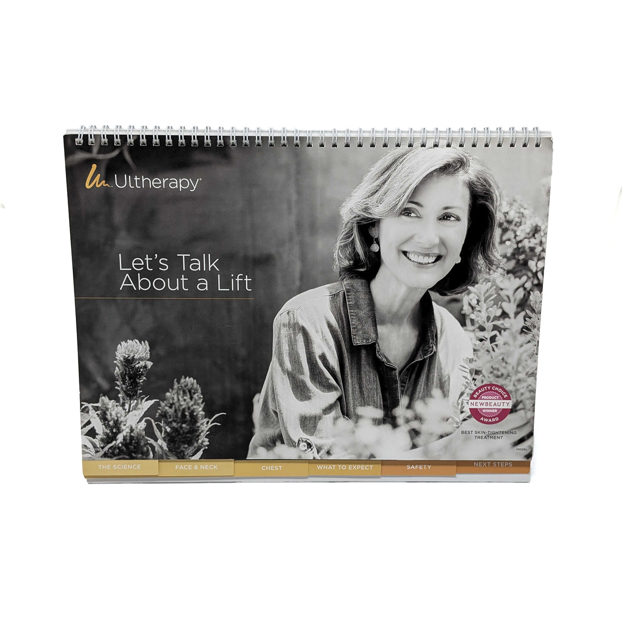 Ultherapy Look Book "Let's Talk About a Lift" Patient Education Consultation Book
