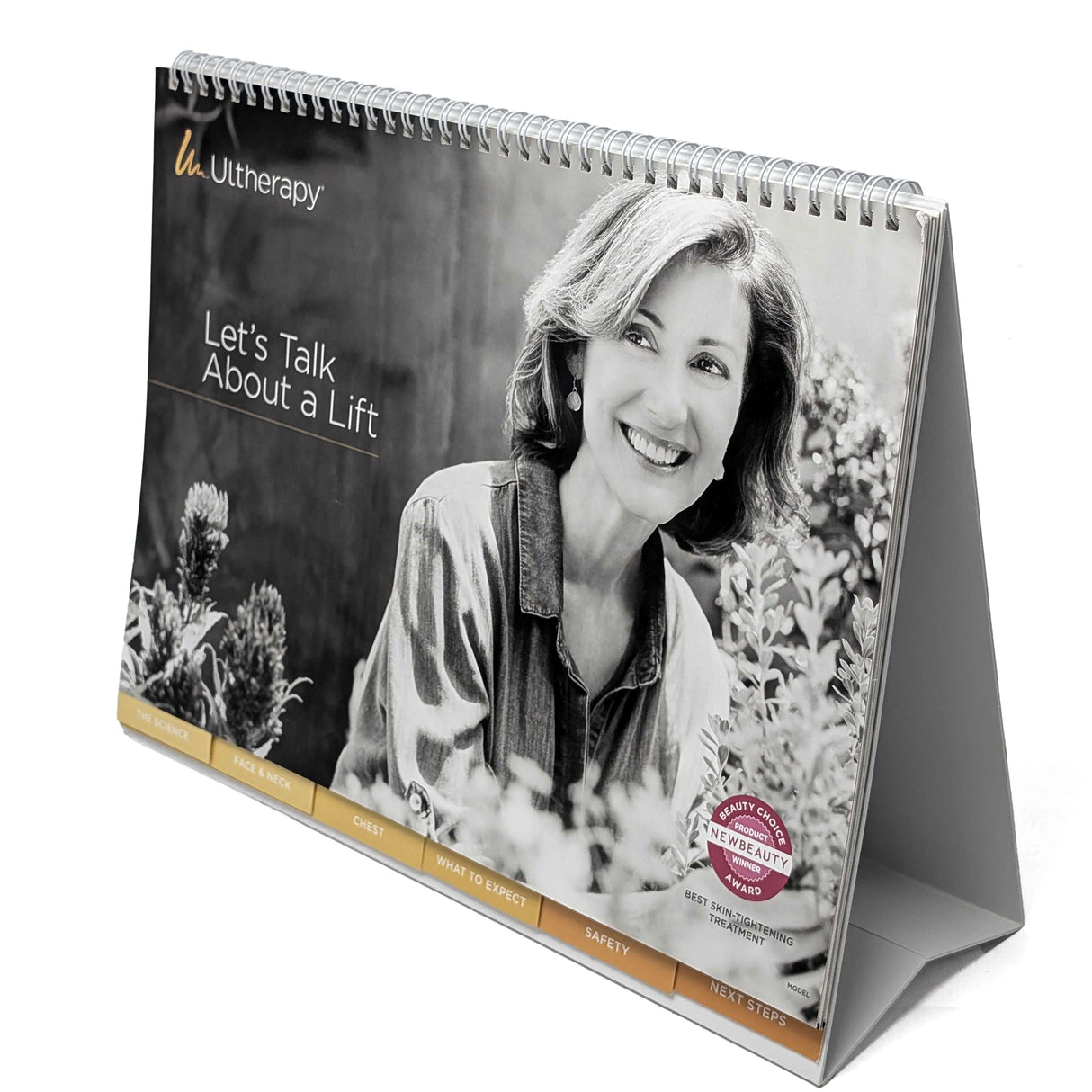 Ultherapy Look Book "Let's Talk About a Lift" Patient Education Consultation Book