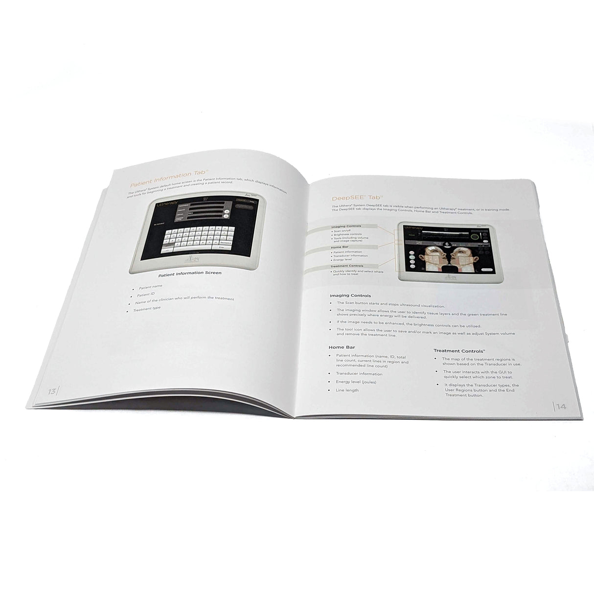 Ultherapy "Customer Training Manual"