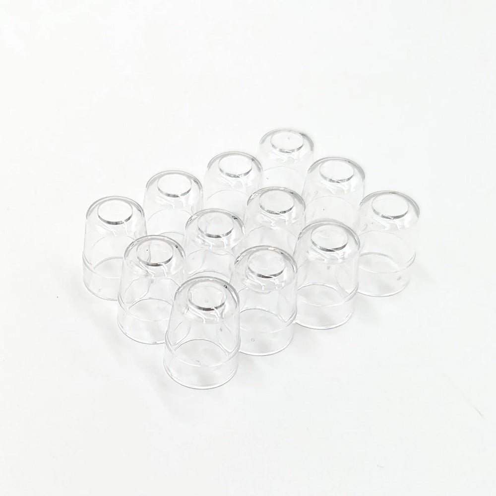 Envy Medical Clear Disposable Caps Small 6mm 12 per Pack