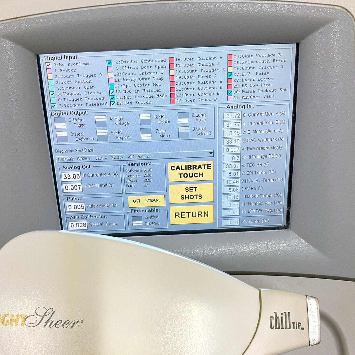 2011 Lumenis LightSheer XC