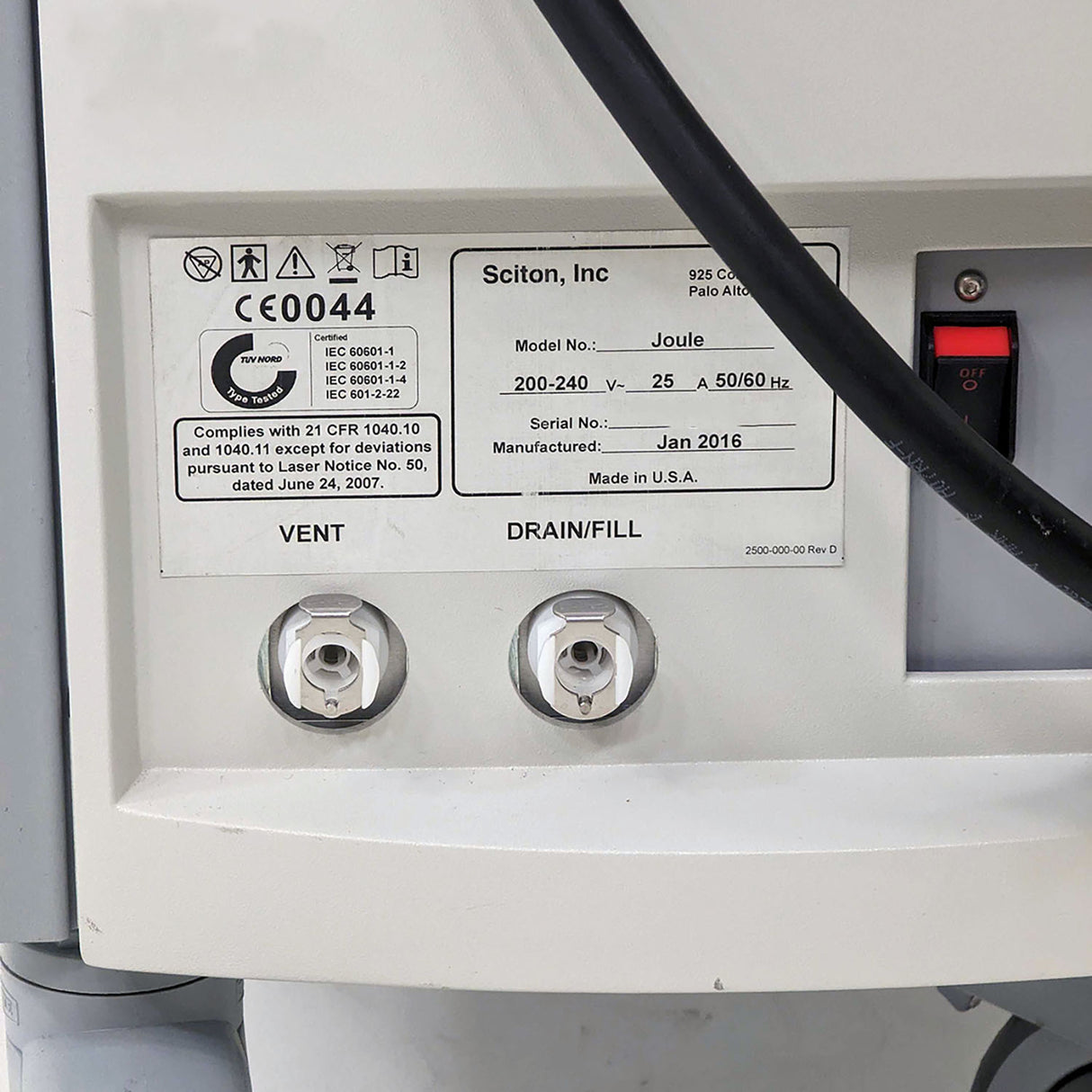 2016 Sciton Joule w/ Halo & Marketing Materials