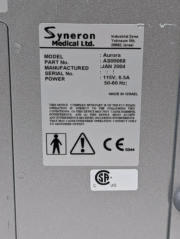 2004 Syneron Aurora