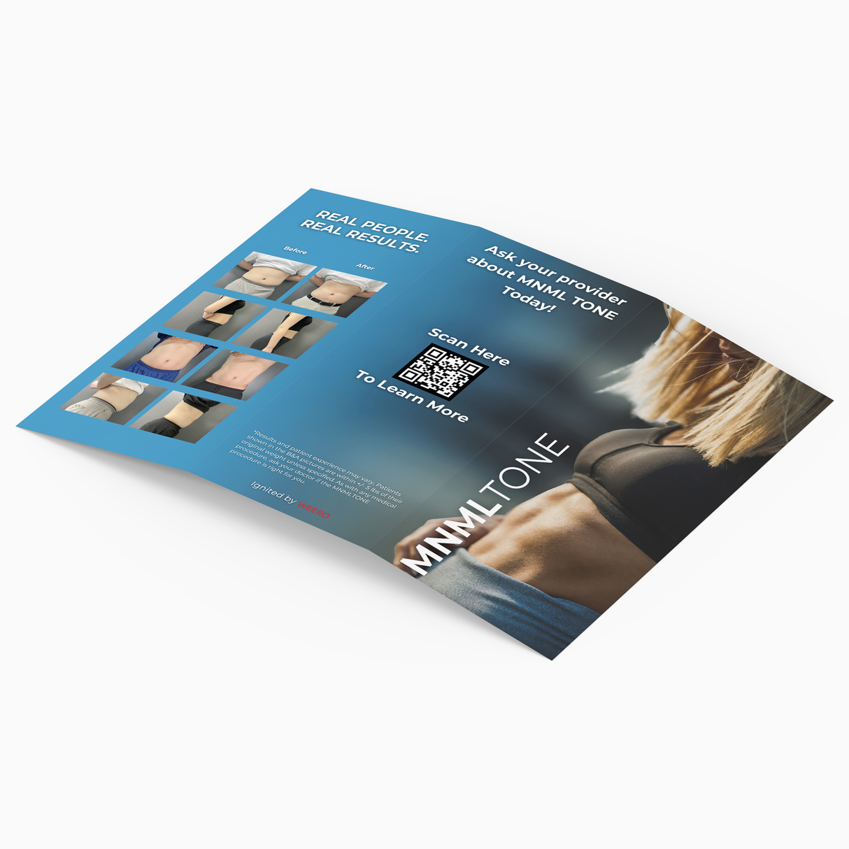 MNML Tone TriFold Brochures Qty 200