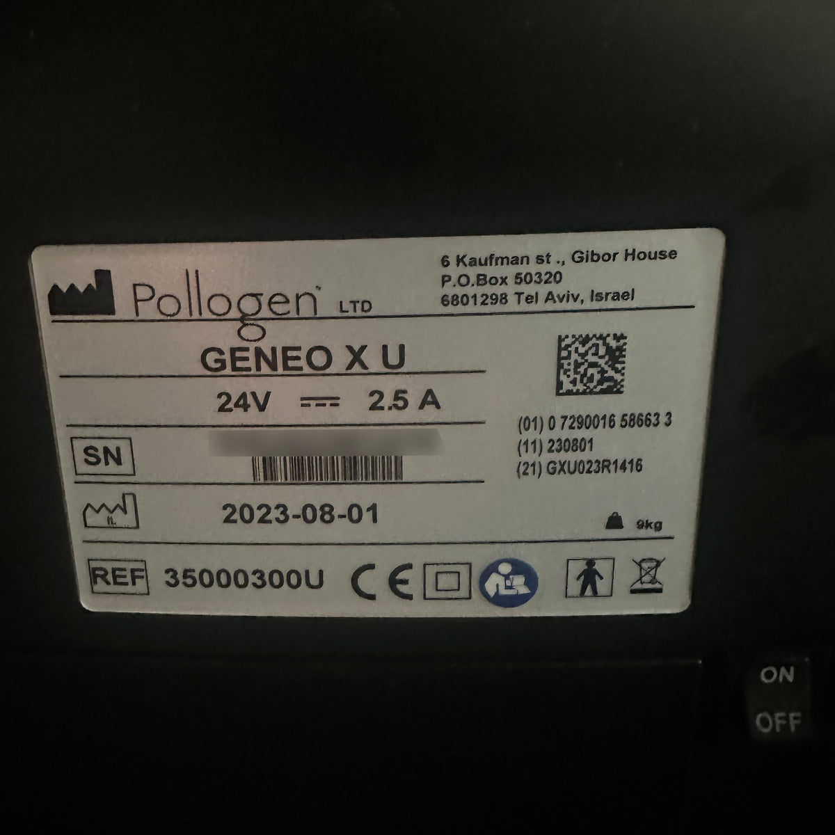 2023 Pollogen Geneo X Facial Rejuvenation System – OxyGeneo Exfoliation & Oxygenation + TriPollar RF Skin Firming
