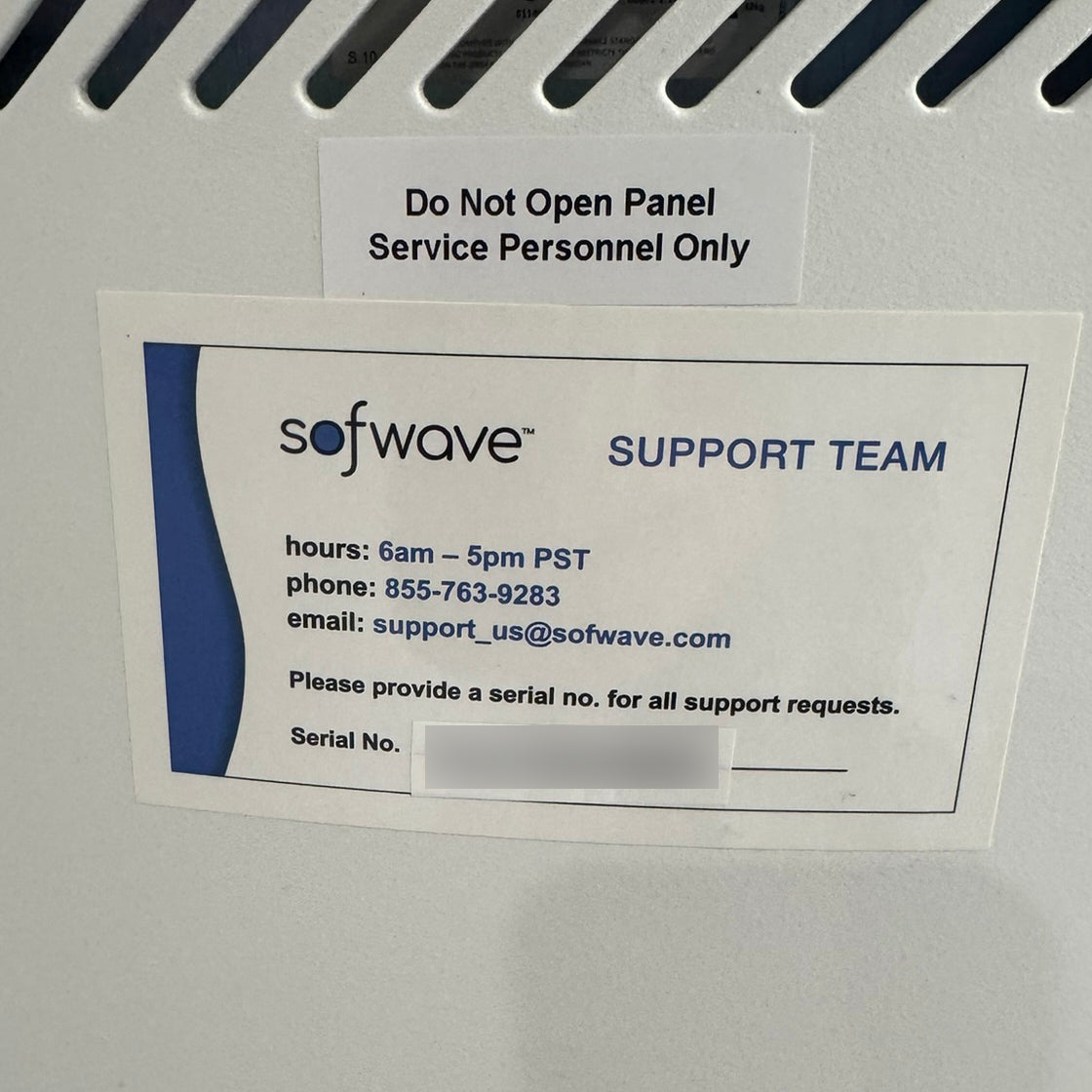 2022 Sofwave – Including 14k+ Treatment Cycles w/Training & Warranty