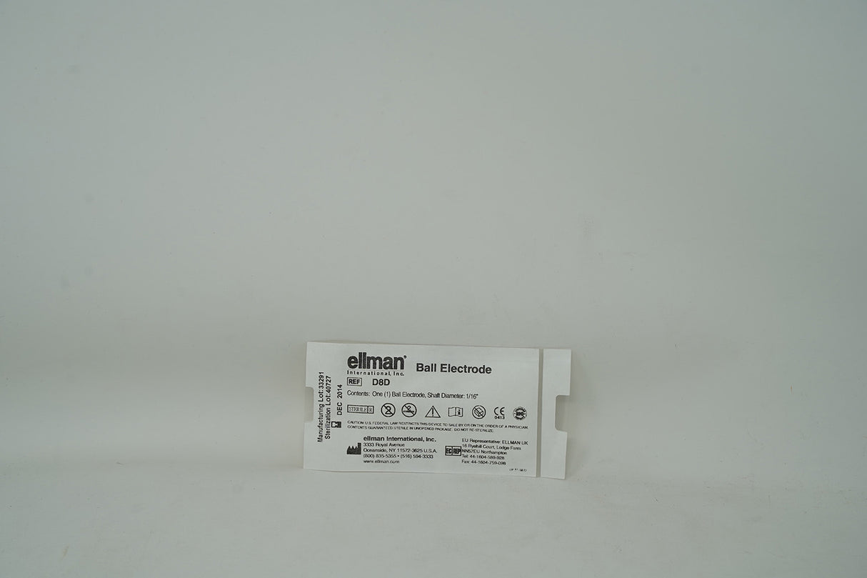 Ellman Bell Electrode D8D