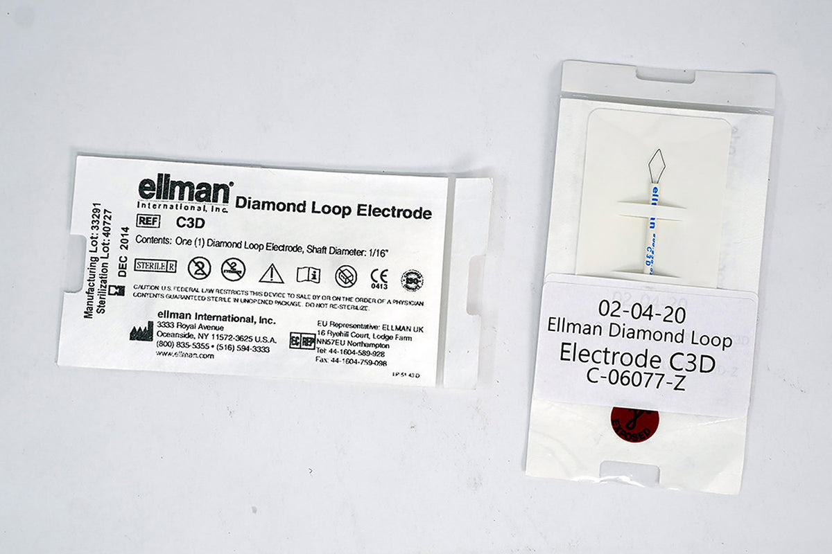 Ellman Diamond Loop Electrode C3D MNML Aesthetics