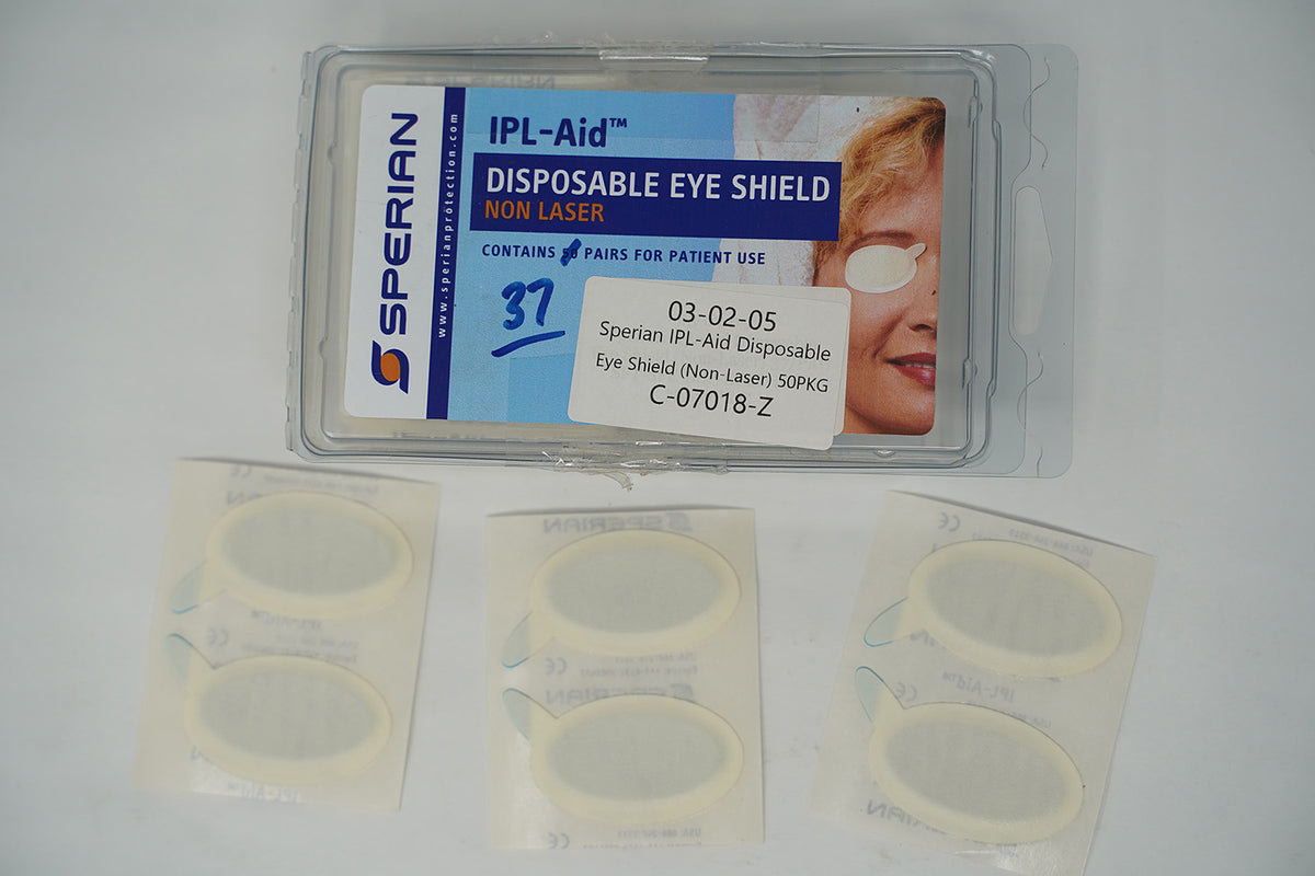 Sperian IPLAid Disposable Eye Shield (NonLaser) 50PKG MNML Aesthetics