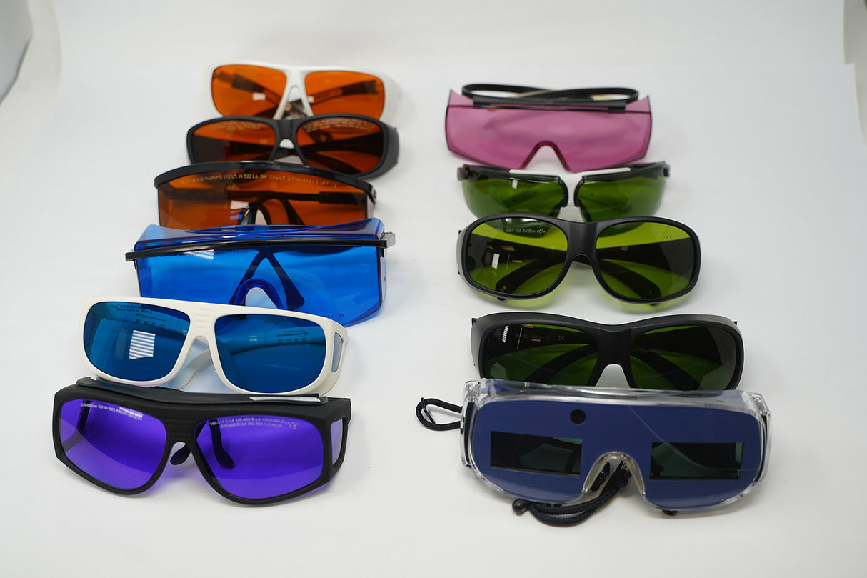 Blue Safety Eyewear Used