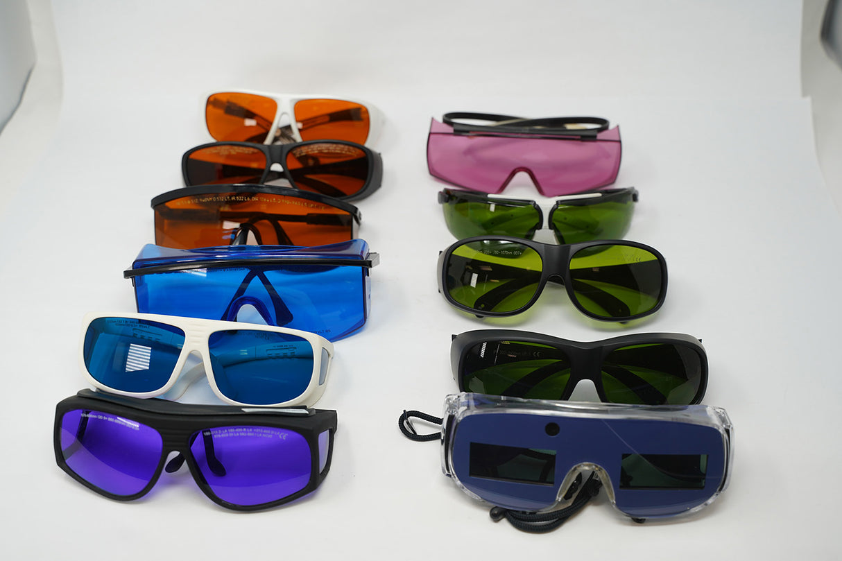 Blue Safety Eyewear Used