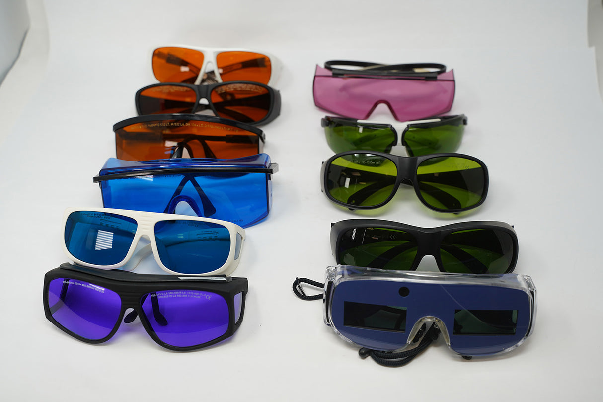 Blue Safety Eyewear Used