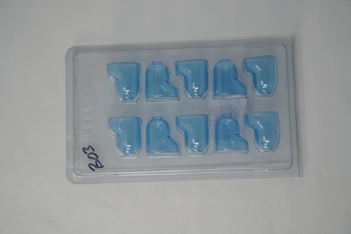 Generic Microderm Disposable Nozzle Blue 10/PK