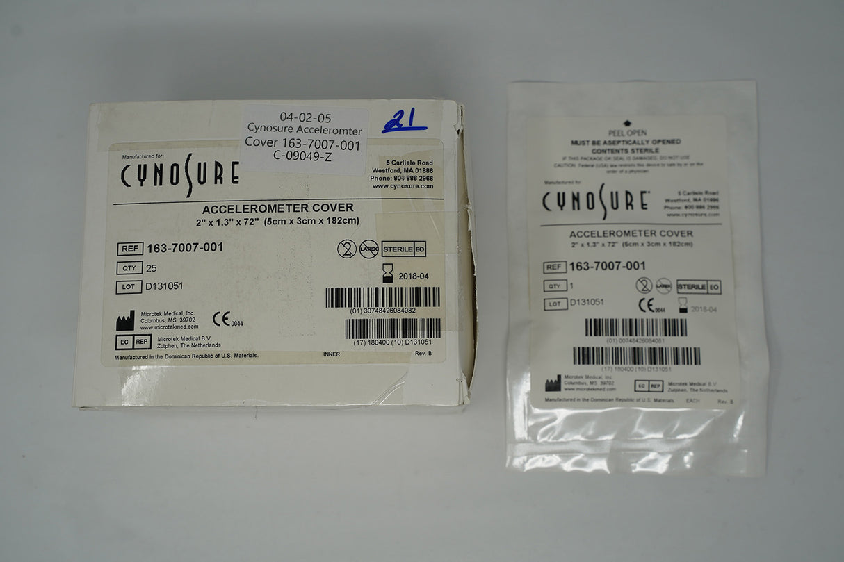 Cynosure Accelerometer Cover REF 163-7007-001