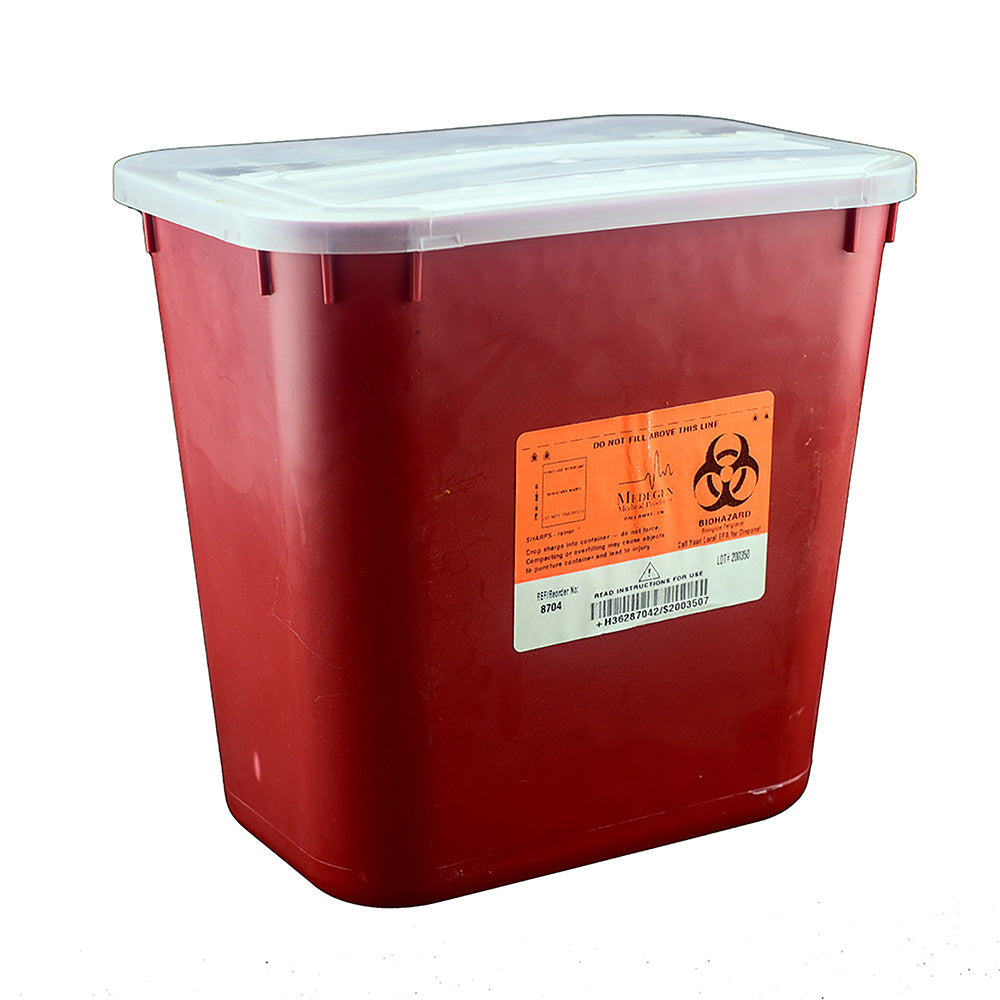 Medegen BioHazard Sharp Container