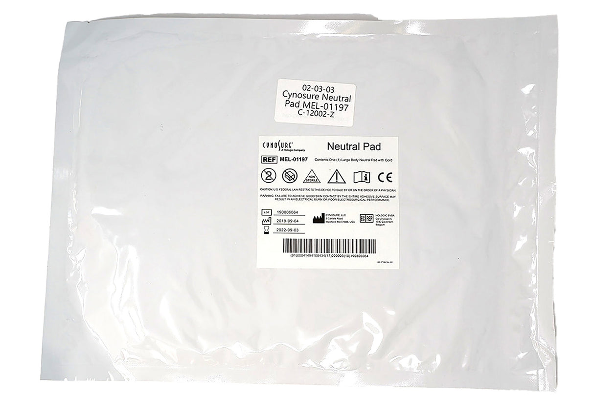 Cynosure Neutral Pad MEL-01197