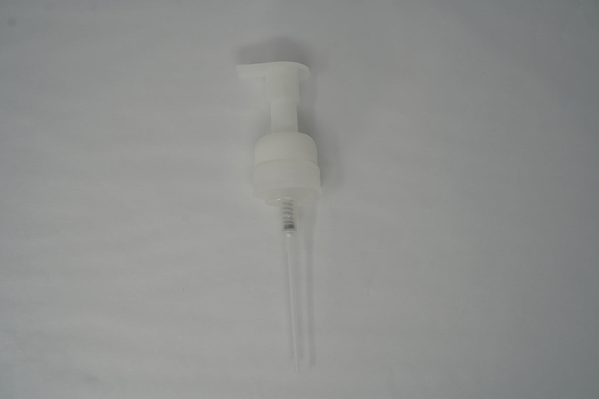 40mm White Smooth Foamer Pump w/4"Tube