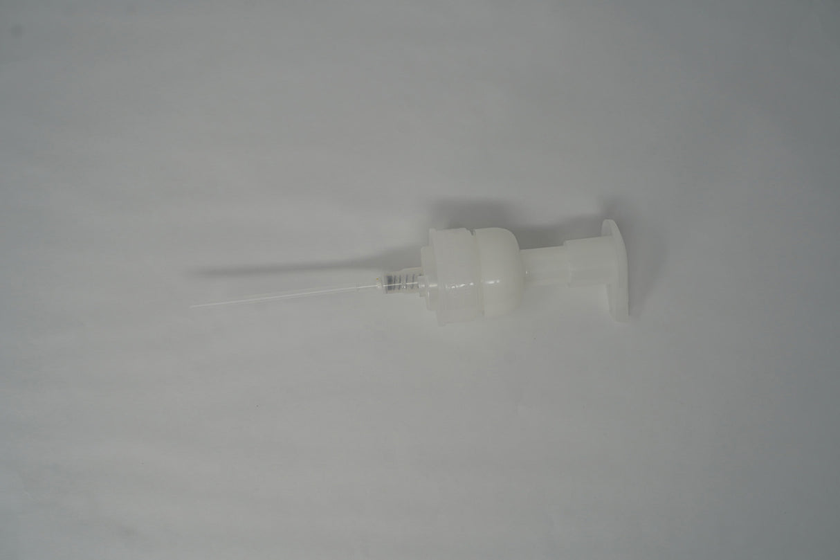 40mm White Smooth Foamer Pump w/4"Tube