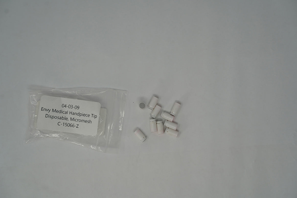 Envy Medical Handpiece Tip, Disposable, Micromesh