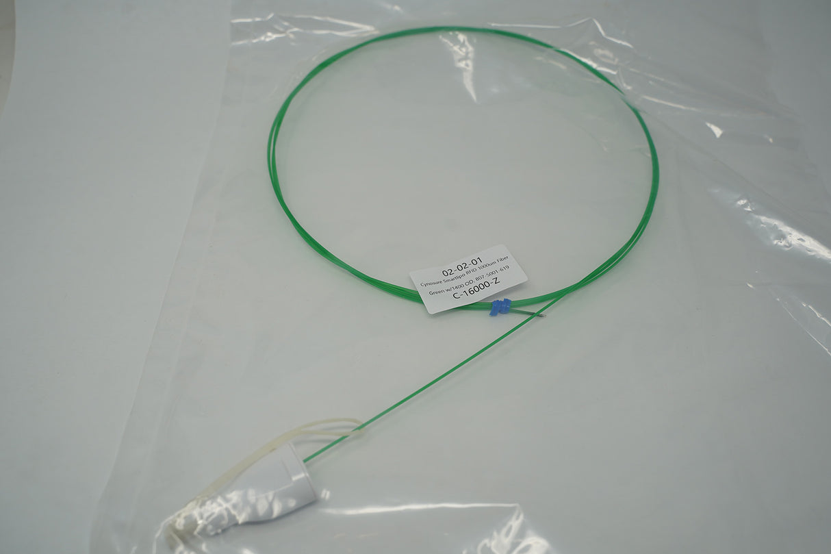 Cynosure Smartlipo RFID 1000um Fiber Green w/1400 OD, 807-5001-619