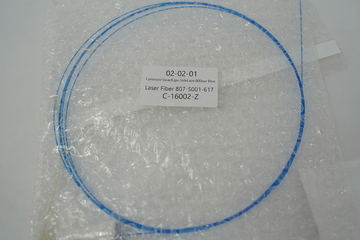Cynosure SmartLipo SideLaze 800um Blue Laser Fiber Single Sterile807-5001-617