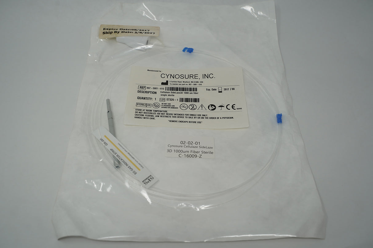 Cynosure Cellulaze SideLaze3D 1000 um fiber single sterile