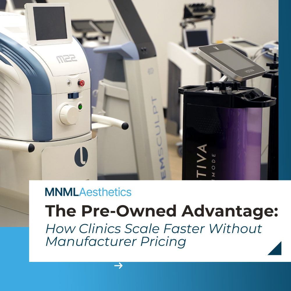 The Pre-Owned Advantage: How Clinics Scale Faster Without Manufacturer Pricing