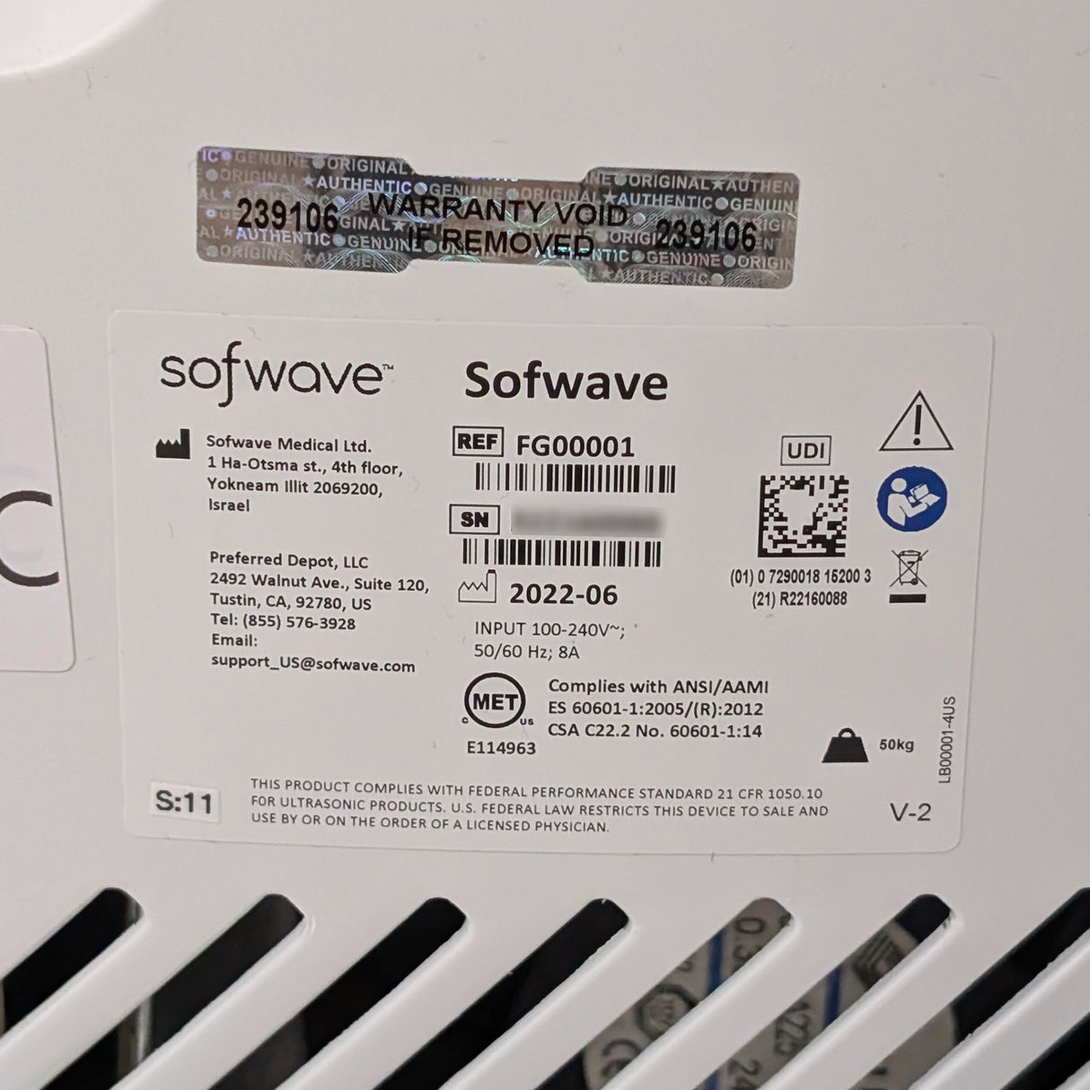 2022 Sofwave