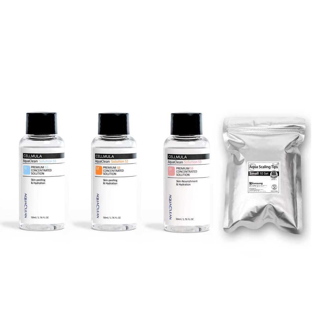 Skinwave Treatment Bundle : 50 large tips + 5 bottles of each solutions (S1, S2, S3)