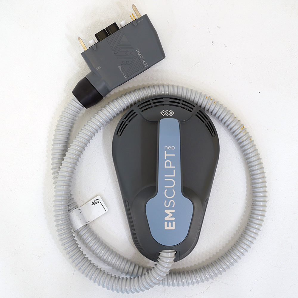 NEW BTL Emsculpt Neo Abdominal Paddle set w/ 301 Treatment Cycles & Velcro straps