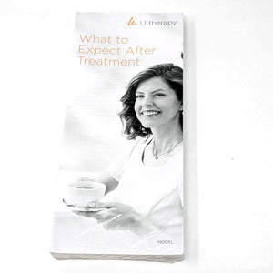 Merz Aesthetics Ultherapy Tri-Fold Brochure "What To Expect After Treatment" 25/Pkg