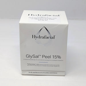 HYDRAFACIAL GlySal Peel 15% Box of 6 Vials NEW