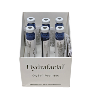 HYDRAFACIAL GlySal Peel 15% Box of 6 Vials NEW