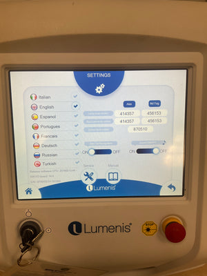 2021 Lumenis SplendorX Including Zimmer Cryo6 Chiller