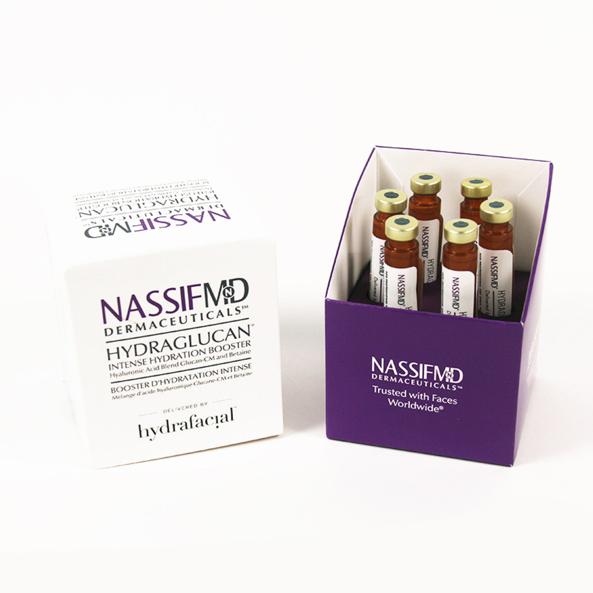 EDGE/HYDRAFACIAL NassifMD HydraglucanTM Booster - 6 Vials/Box
