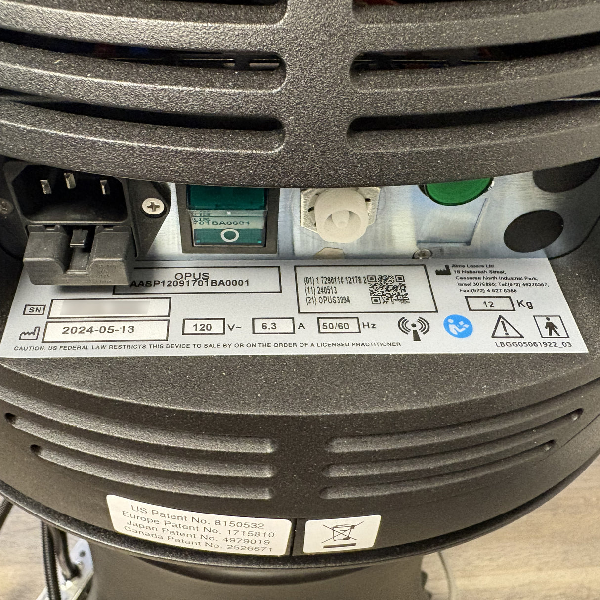 2024 Alma Opus Plasma — Includes Colibri + Plasma Handpieces