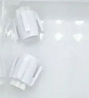 NEW ALLERGAN Disposable Brush Heads Soft (White) Pack of 4