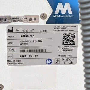 2021 Pollogen Legend Pro — Pollogen, a Lumenis Company