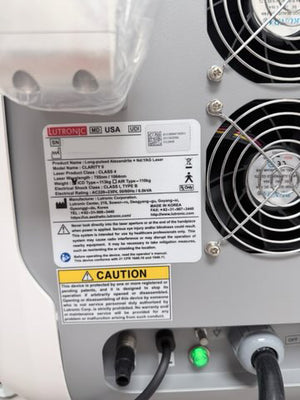 2023 Lutronic Clarity II 755nm Alexandrite & 1064nm Nd:YAG Laser with IntelliTrak