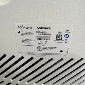 2022 Sofwave – Including 14k+ Treatment Cycles w/Training & Warranty