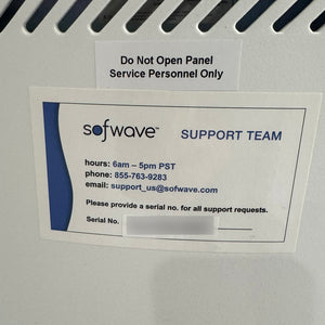 2022 Sofwave – Including 14k+ Treatment Cycles w/Training & Warranty
