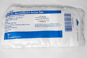 Cardinal Health MediVac Non Conductive Suction Tube 7mmx12'
