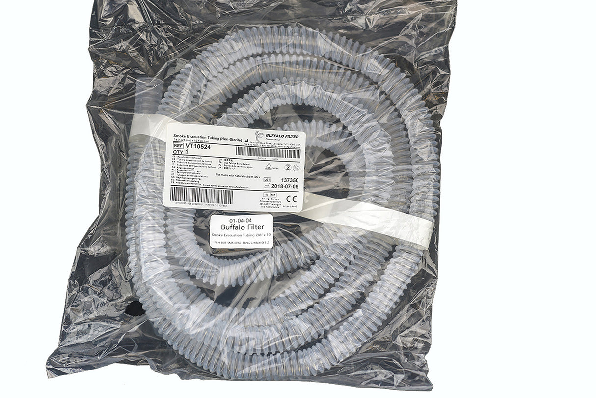 Buffalo Filter Smoke Evacuation Tubing 7/8"x10'