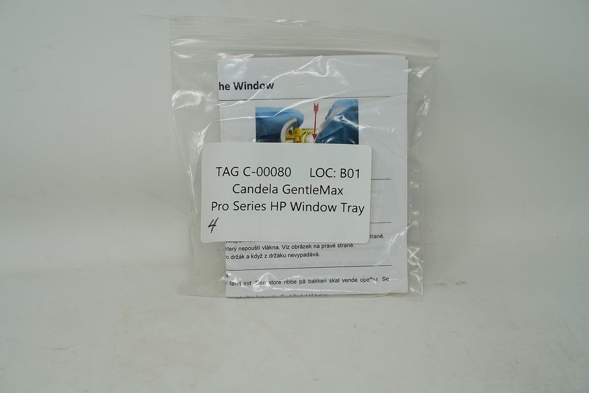 Candela GentleMax Handpiece Window Tray Replacement – MNML Aesthetics