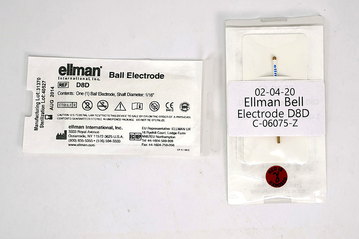 Ellman Bell Electrode D8D
